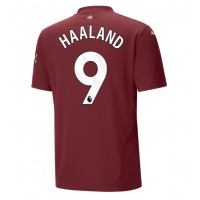 Pánský Fotbalový dres Manchester City Erling Haaland #9 2024-25 Třetí Krátký Rukáv